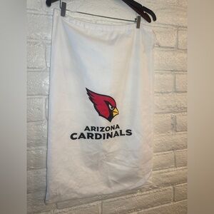Vintage Arizona Cardinals White Drawstring Ball Bag